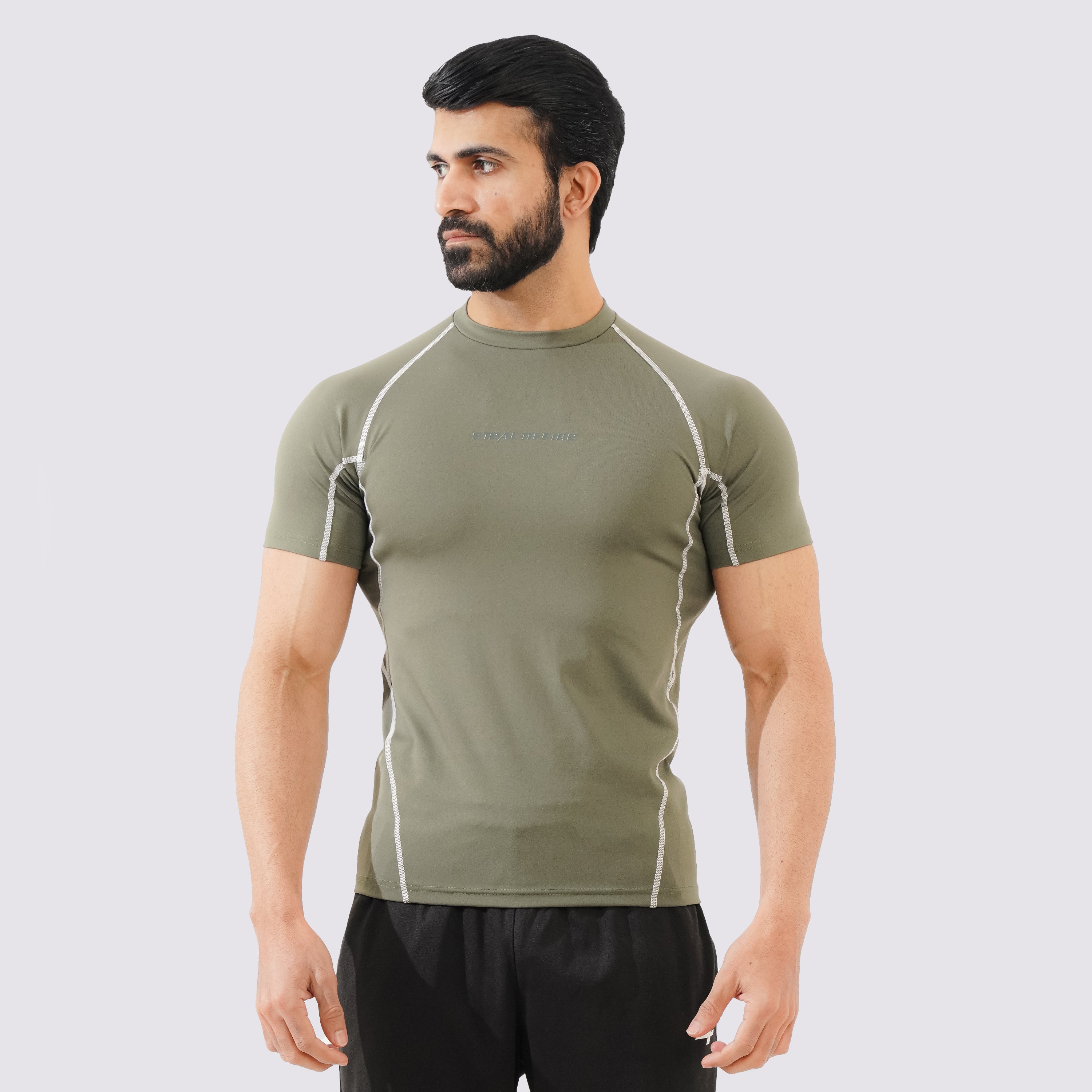 Green Half Sleeve Compression