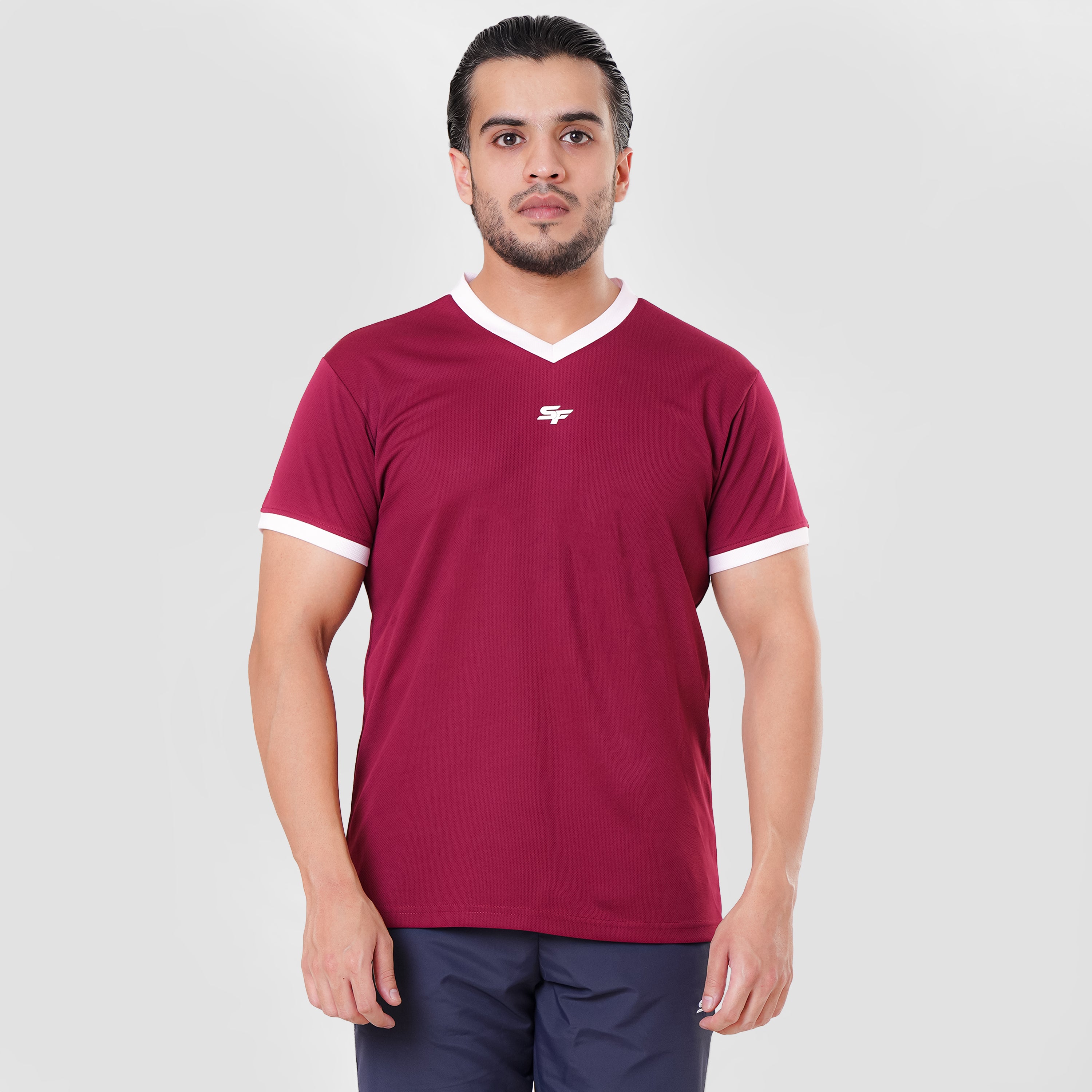 You Vs You T Shirt Maroon