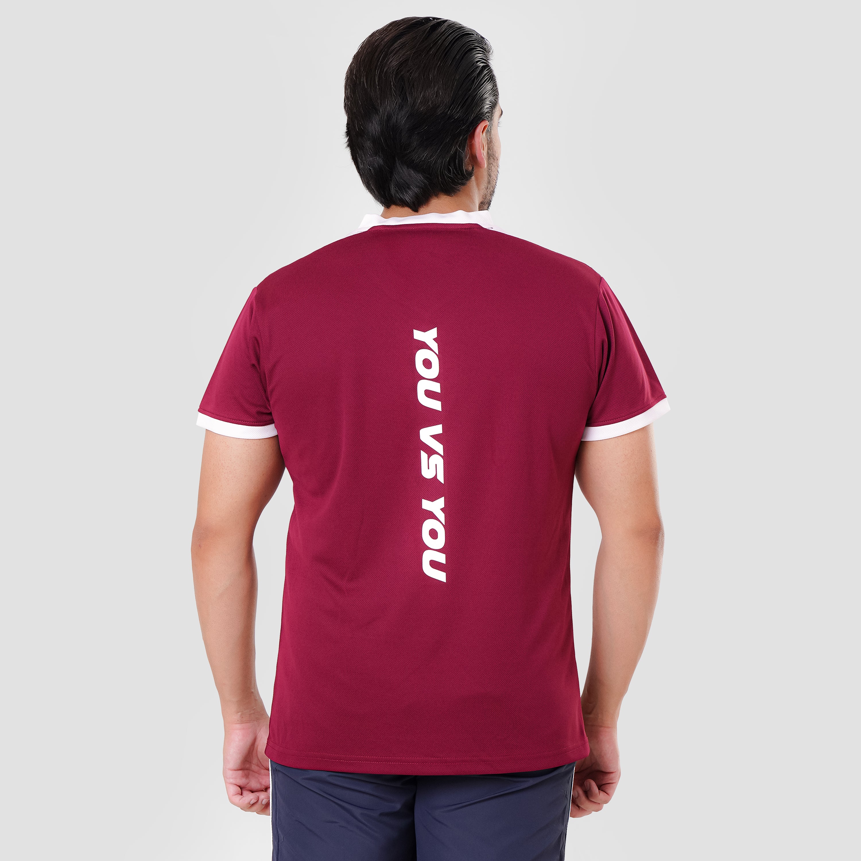 You Vs You T Shirt Maroon