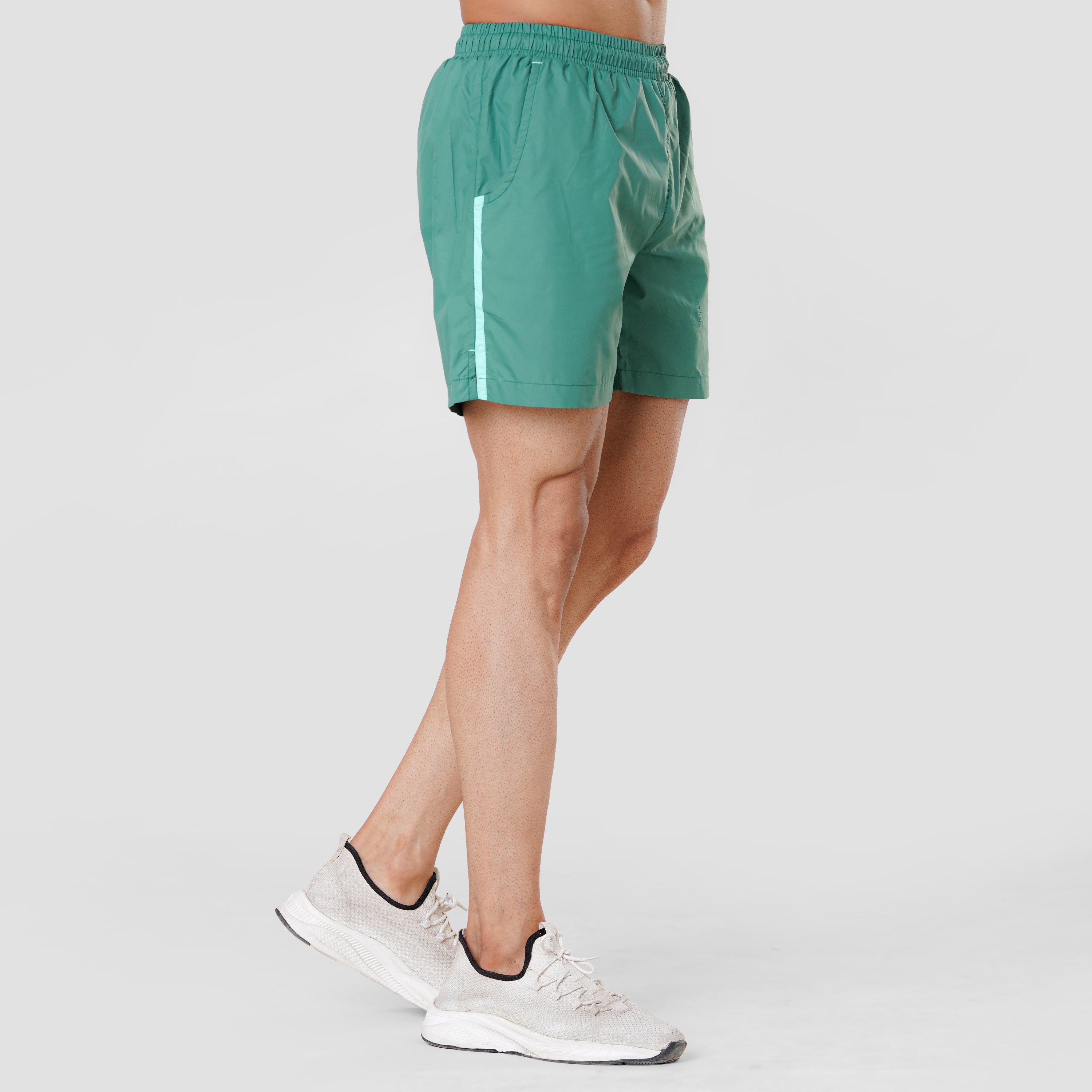 Teal Woven Shorts