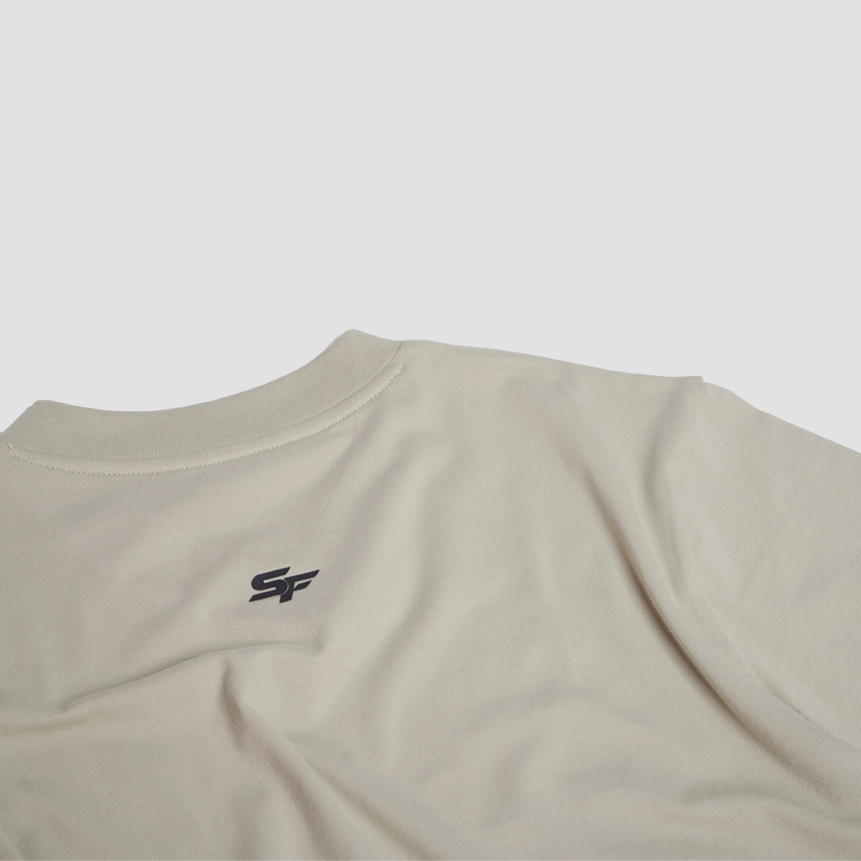 SF Active Fit Tee In Beige