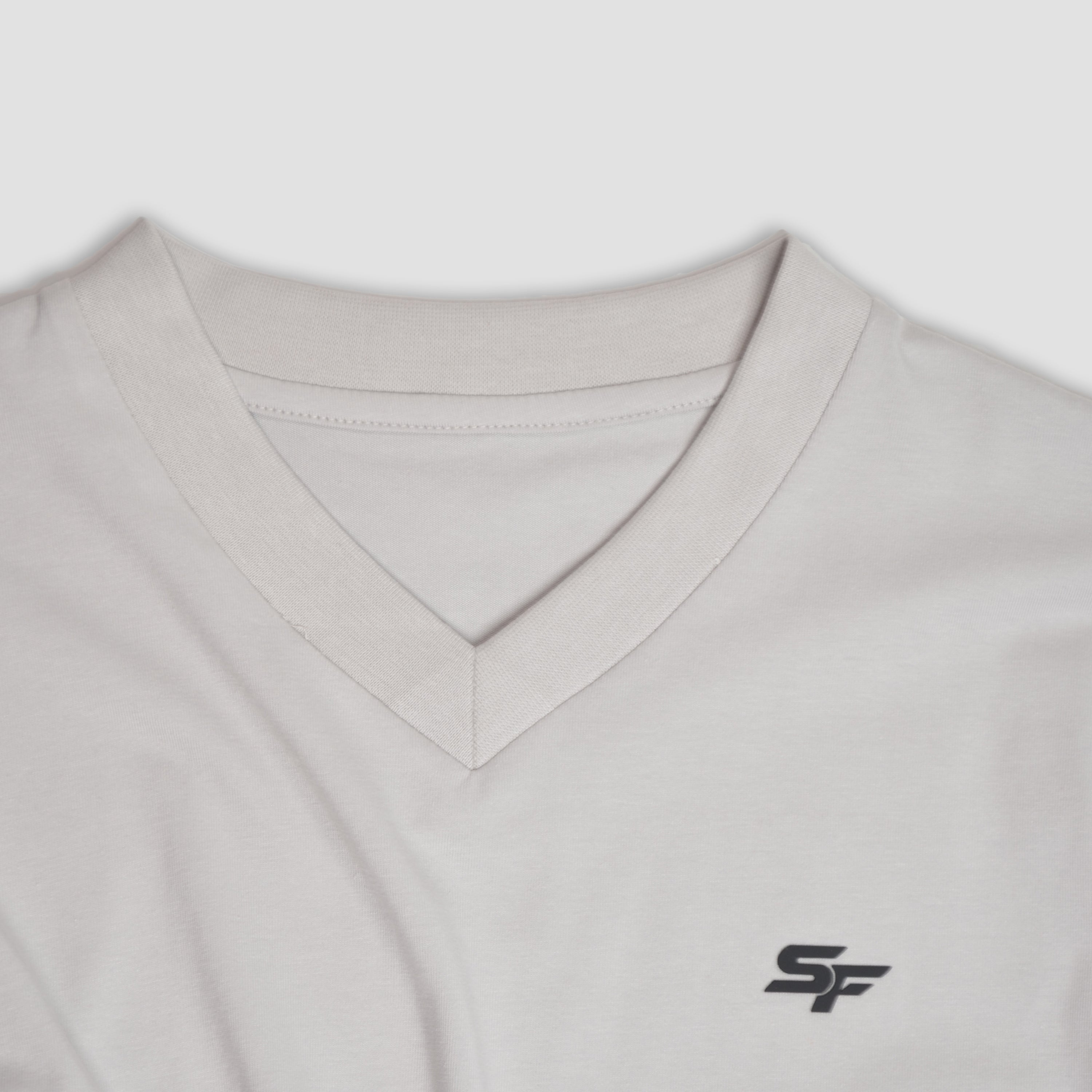 SF Active Fit Tee In Light Grey