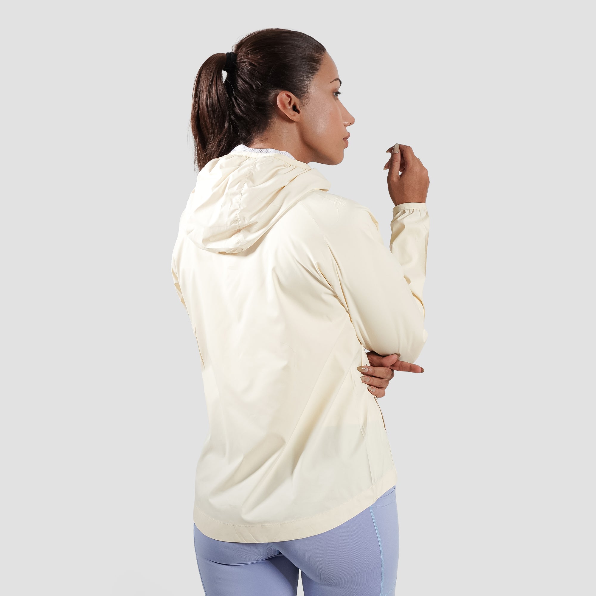 SF Beige Active Hoodie