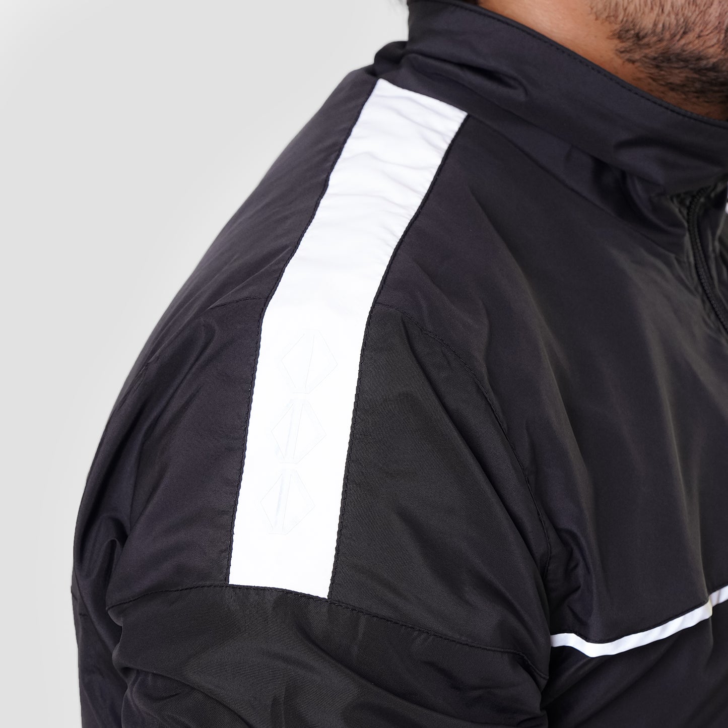 Trail Warmup Tracksuit Black