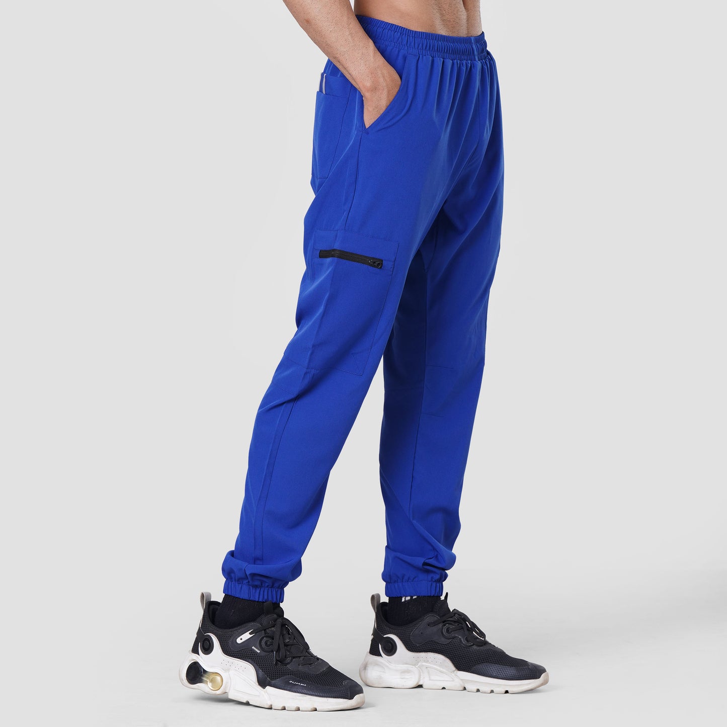 Royal Zipped Cargo Pants