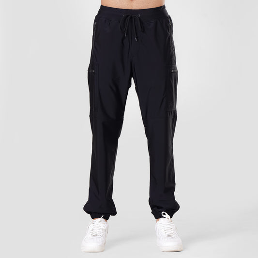 Black Zipped Cargo Pants 2.0