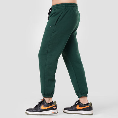 Green Sweat Pants Elastic bottom