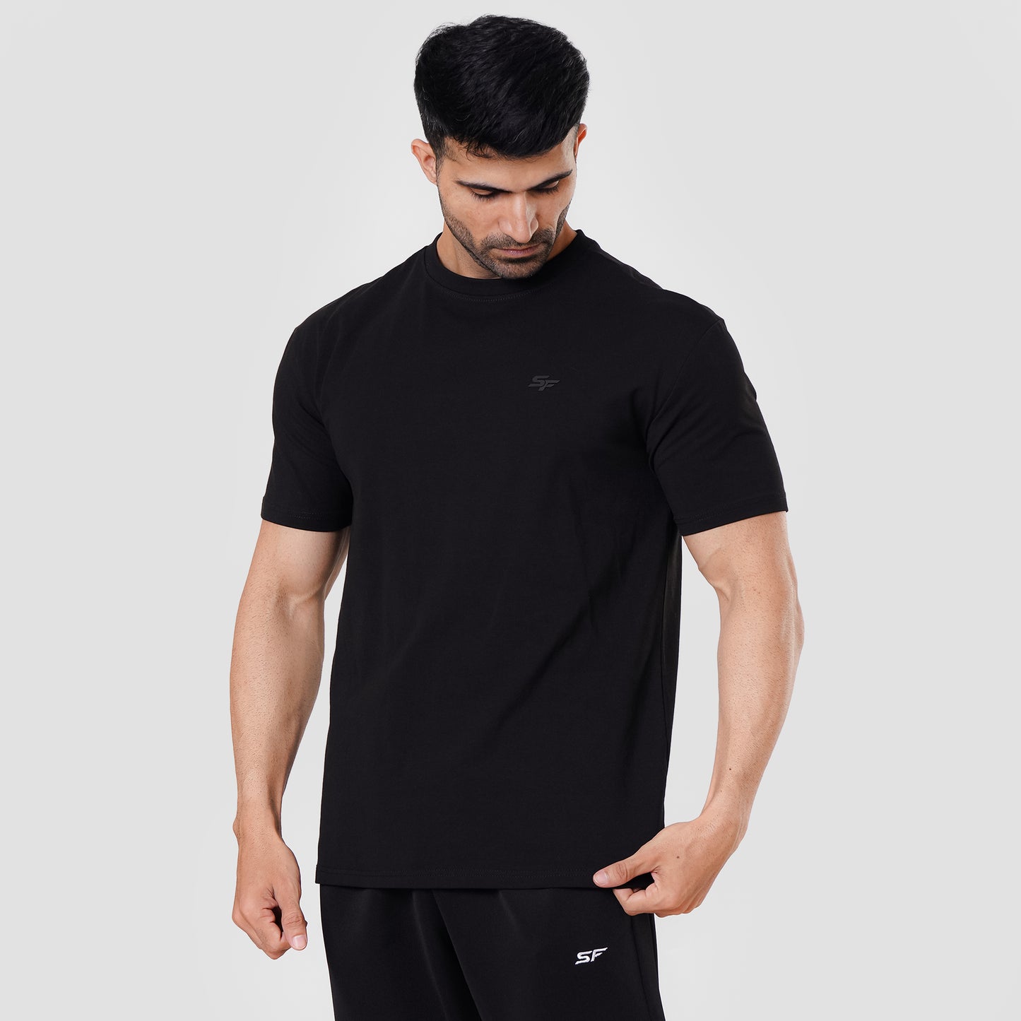 Premium Black Cotton Tshirt