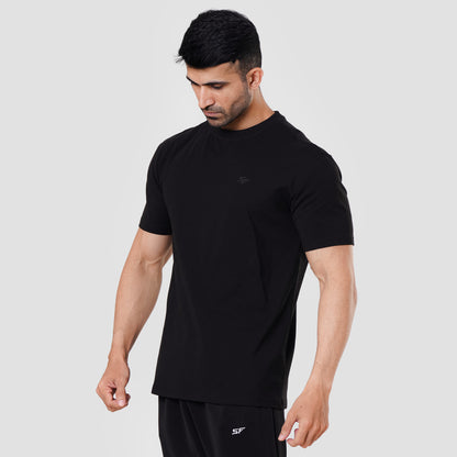 Premium Black Cotton Tshirt