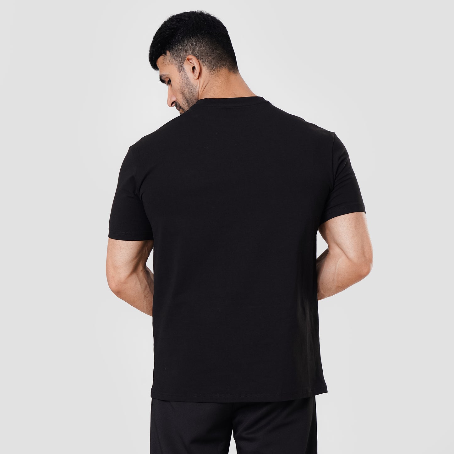 Premium Black Cotton Tshirt