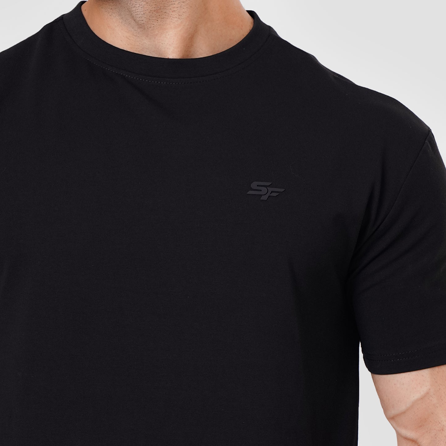 Premium Black Cotton Tshirt