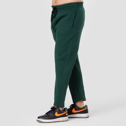 Green Sweat Pants Open bottom