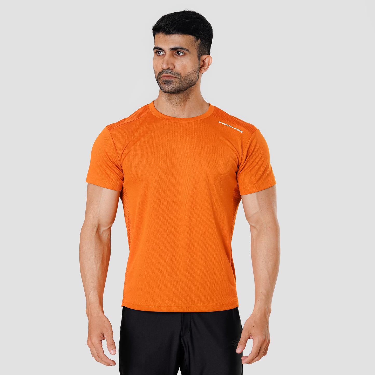 Round Back Orange Tshirt