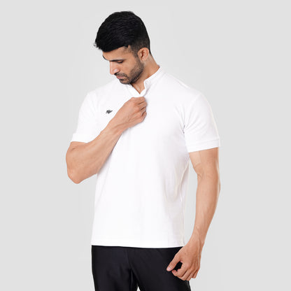 Round Neck Polo Shirt