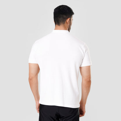 Round Neck Polo Shirt