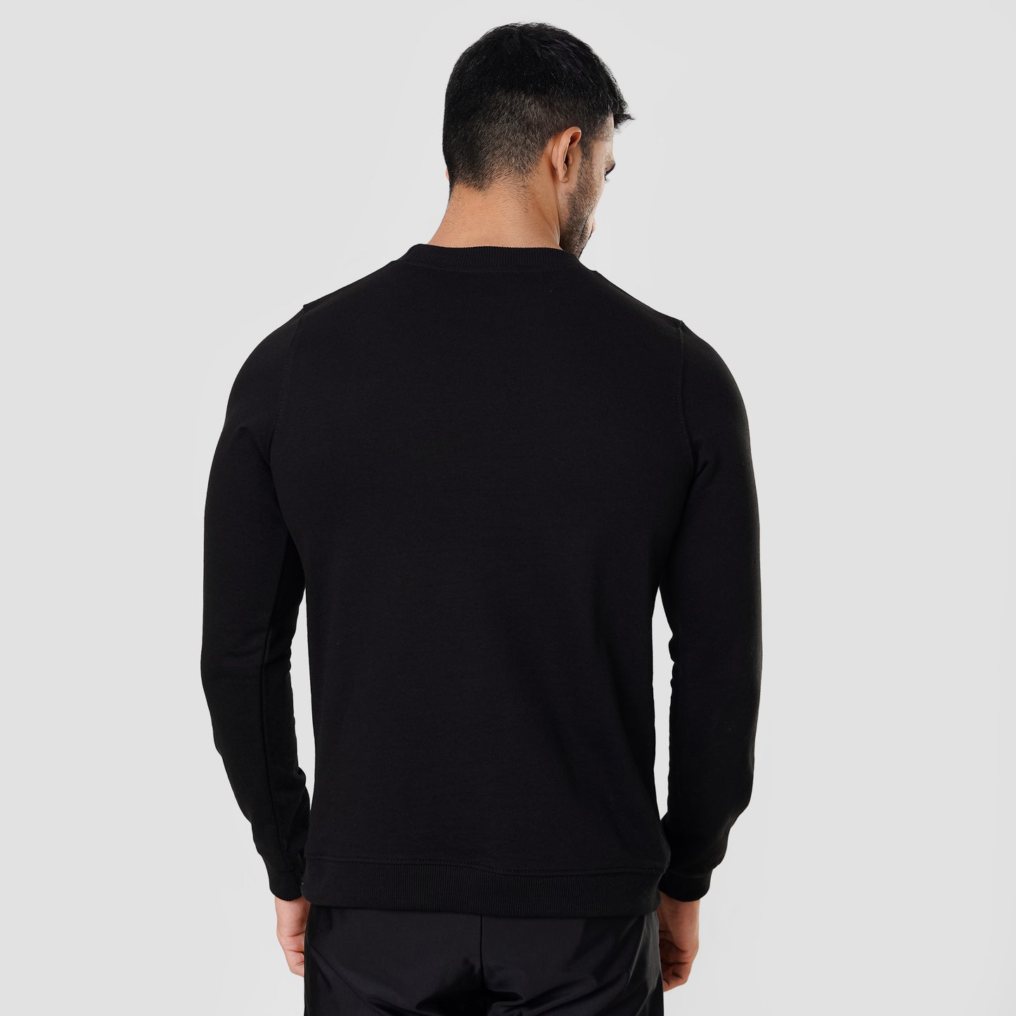 Black Terry Sweatshirt