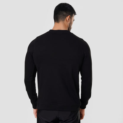 Black Terry Sweatshirt