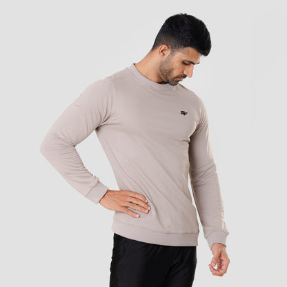 Natural Color Terry Sweatshirt