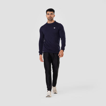 Navy Terry Sweatshirt