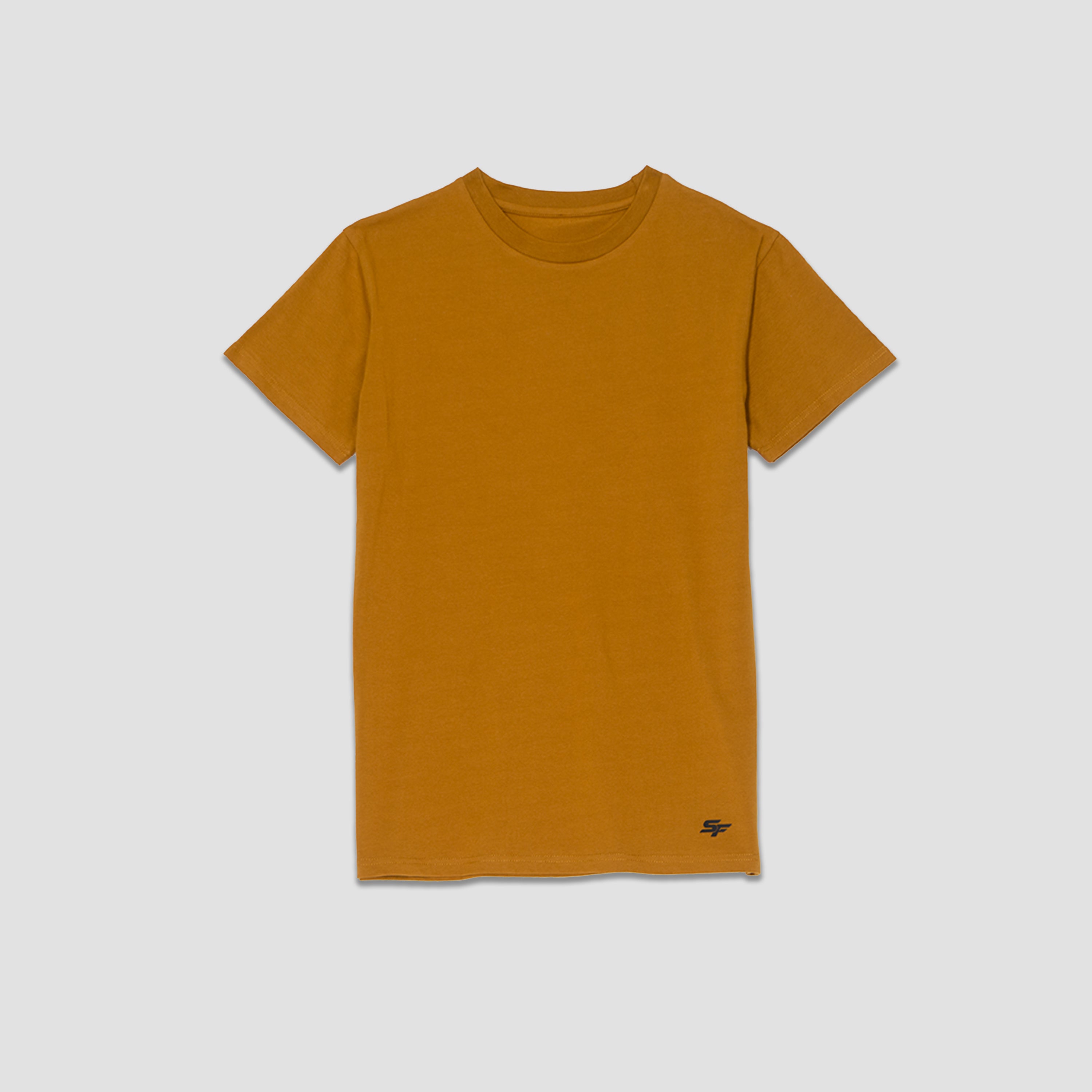SF Minimal Motion Tee Mustard Yellow